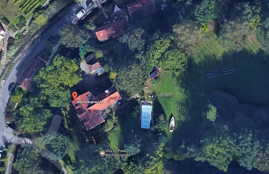 Villa Im Park Wachwitzgrund Dresden Exterior foto